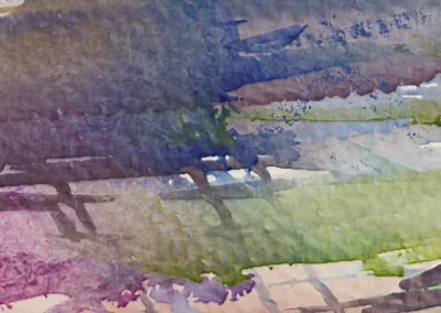 zoomed in detail of digital watercolor art
